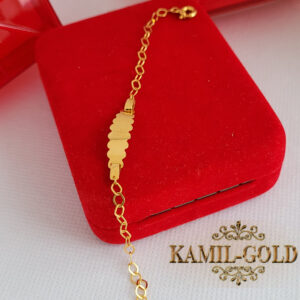 Kinder Armband Gold 21 Karat Gold Armband بلاك للأطفال بلاك ذهب