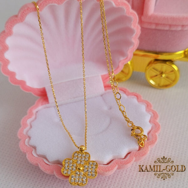 Gold 21 Karat Gold Ketten Goldketten mit Anhänger